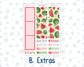 Kit 0276 - 8.5x11 - Plum Paper - Monthly Kit - July - Melon Crush