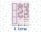 Kit 0236 - 8.5x11 - Plum Paper - Monthly Kit - October - Sweet & Spooky
