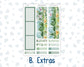 Kit 0264 - 8.5x11 - Plum Paper - Monthly Kit - May - Spring Walk