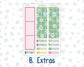 Kit 0267 - 8.5x11 - Plum Paper - Monthly Kit - May - Flowers For Mama