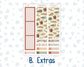 Kit 0298 - 8.5x11 - Plum Paper - Monthly Kit - October - Velvet Bloom