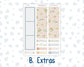 Kit 0261 - 8.5x11 - Plum Paper - Monthly Kit - April - Llama Spring