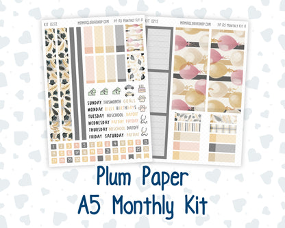 Kit 0272 - A5 - Plum Paper - Monthly Kit - May - Graduation