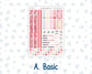 Kit 0254 - A5 - Plum Paper - Monthly Kit - February - Valentine Village
