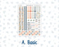 Kit 0300 - A5 - Plum Paper - Monthly Kit - October - Autumn Stroll