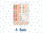Kit 0271 - A5 - Plum Paper - Monthly Kit - June - Strawberry Shore