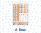 Kit 0237 - A5 - Plum Paper - Monthly Kit - October - Forest Folk
