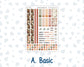 Kit 0298 - A5 - Plum Paper - Monthly Kit - October - Velvet Bloom