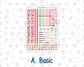 Kit 0276 - A5 - Plum Paper - Monthly Kit - July - Melon Crush