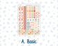 Kit 0235 - A5 - Plum Paper - Monthly Kit - September - Apple Orchard
