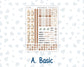 Kit 0303 - A5 - Plum Paper - Monthly Kit - November - Into The Woods