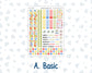 Kit 0269 - A5 - Plum Paper - Monthly Kit - June - Dolce Mare
