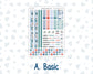 Kit 0247 - A5 - Plum Paper - Monthly Kit - December - Snow Day Adventures
