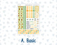 Kit 0277 - A5 - Plum Paper - Monthly Kit - August - Sunflower Drama Club