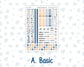 Kit 0299 - A5 - Plum Paper - Monthly Kit - October - Book Nook