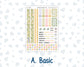Kit 0280 - A5 - Plum Paper - Monthly Kit - Half Past Six In August