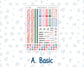 Kit 0306 - A5 - Plum Paper - Monthly Kit - December - Jolly Mischief