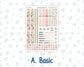 Kit 0308 - A5 - Plum Paper - Monthly Kit - December - Knit & Holly