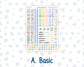 Kit 0279 - A5 - Plum Paper - Monthly Kit - August - Not Ready For School