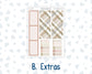 Kit 0301 - A5 - Plum Paper - Monthly Kit - November - Sunday Comfort