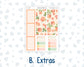 Kit 0228 - A5 - Plum Paper - Monthly Kit - August - Just Peachy