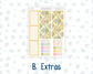 Kit 0280 - A5 - Plum Paper - Monthly Kit - Half Past Six In August