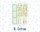 Kit 0256 - A5 - Plum Paper - Monthly Kit - March - Froggy Luck