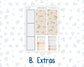 Kit 0261 - A5 - Plum Paper - Monthly Kit - April - Llama Spring