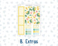 Kit 0227 - A5 - Plum Paper - Monthly Kit - July - Lemon Grove