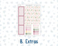 Kit 0232 - A5 - Plum Paper - Monthly Kit - September - Heirloom Garden