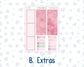 Kit 0253 - A5 - Plum Paper - Monthly Kit - February - Rosy Daydreams