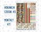 Kit 0302 - Hobonichi Cousin - Monthly Kit - November - Thankful Season - 1.3” Wide Columns
