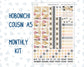 Kit 0272 - Hobonichi Cousin - Monthly Kit - May - Graduation - 1.3” Wide Columns