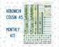 Kit 0264 - Hobonichi Cousin - Monthly Kit - May - Spring Walk - 1.3” Wide Columns