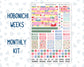 Kit 0306 - Hobonichi Weeks - Monthly Kit - December - Jolly Mischief