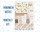 Kit 0303 - Hobonichi Weeks - Monthly Kit - November - Into The Woods