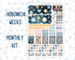Kit 0248 - Hobonichi Weeks - Monthly Kit - January - Midnight Countdown