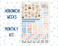 Kit 0305 - Hobonichi Weeks - Monthly Kit - December - Sugarplum Parade