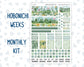 Kit 0264 - Hobonichi Weeks - Monthly Kit - May - Spring Walk