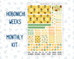 Kit 0277 - Hobonichi Weeks - Monthly Kit - August - Sunflower Drama Club