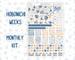 Kit 0299 - Hobonichi Weeks - Monthly Kit - October - Book Nook