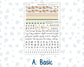 Kit 0295 - B6 - For Sterling Ink And More - Horizontal Weekly Kit - September - Apple Harvest