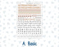 Kit 0301 - B6 - For Sterling Ink And More - Horizontal Weekly Kit - November - Sunday Comfort