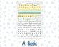 Kit 0227 - B6 - For Sterling Ink And More - Horizontal Weekly Kit - July - Lemon Grove