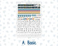 Kit 0304 - B6 - For Sterling Ink And More - Horizontal Weekly Kit - November - Autumn In Bloom