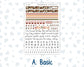 Kit 0298 - B6 - For Sterling Ink And More - Horizontal Weekly Kit - October - Velvet Bloom