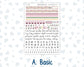 Kit 0232 - B6 - For Sterling Ink And More - Horizontal Weekly Kit - September - Heirloom Garden