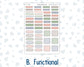 Kit 0266 - B6 - For Sterling Ink And More - Horizontal Weekly Kit - May - Froggy Lake Picnic