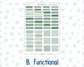 Kit 0264 - B6 - For Sterling Ink And More - Horizontal Weekly Kit - May - Spring Walk