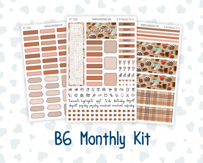 Kit 0296 - B6 - For Sterling Ink And More - Monthly Kit - September - Coffee Break